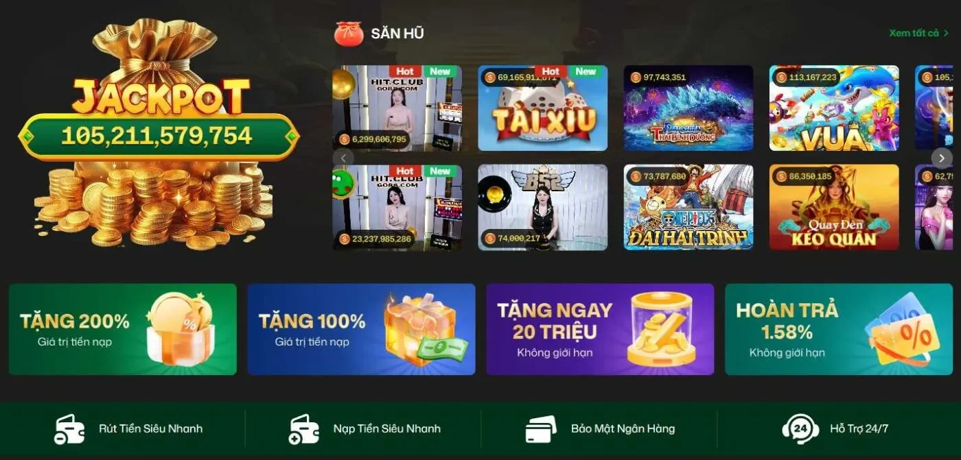 Hệ thống sản phẩm đa dạng cho người chơi